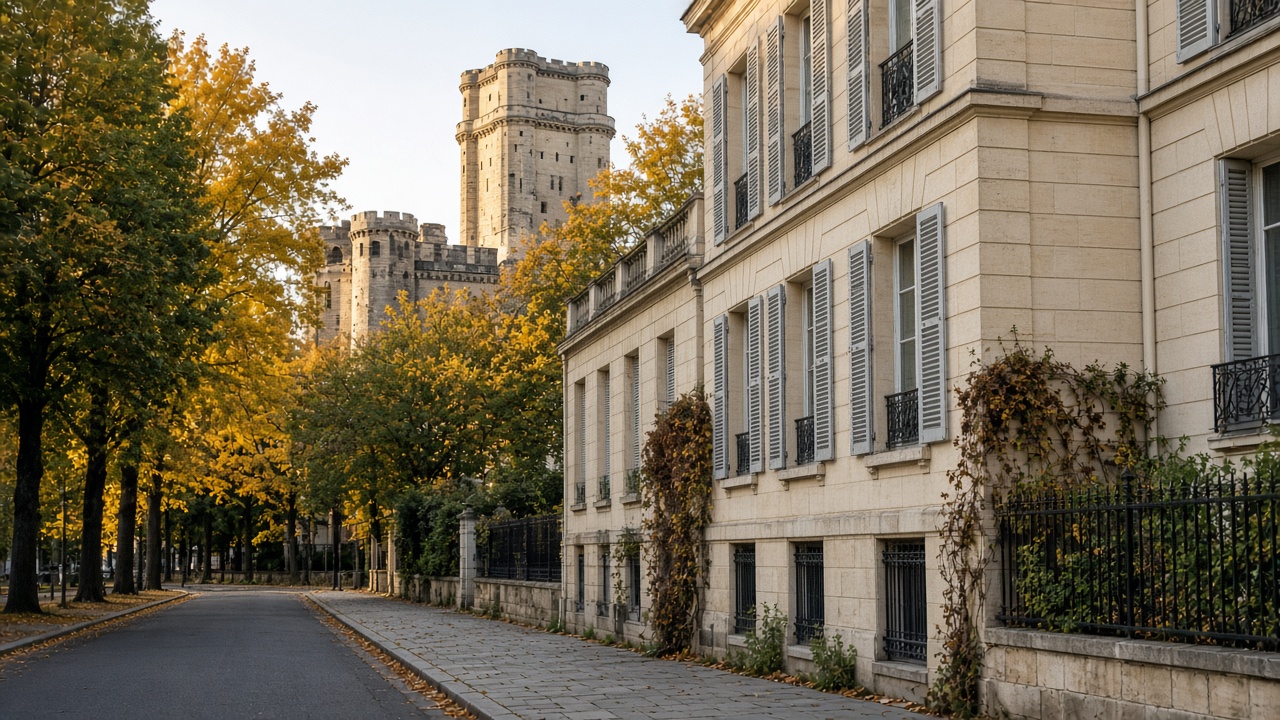 Immeubles résidentiels près du château de Vincennes